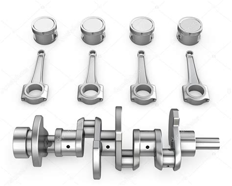 Crankshaft Pistons And Connecting Rods Stock Photo By Zelfit 14616151