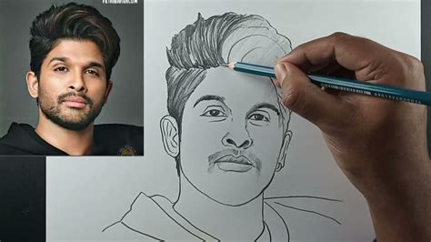 Top 999+ allu arjun drawing images – Amazing Collection allu arjun ...