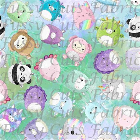 Fabric By The Yard Squishmallow Etsy UK