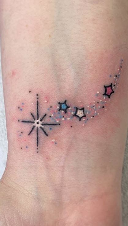 35 Trendy Shooting Star Tattoos, Ideas, Designs & Meanings - Tattoo Me Now