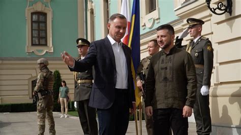 Andrzej Duda Przyjecha Do Kijowa Spotka Si Z Wo Odymyrem Ze Enskim