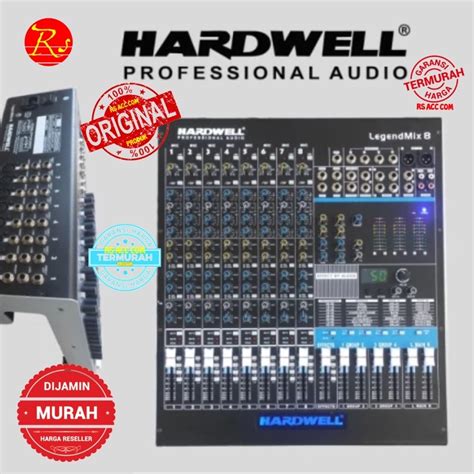 Jual Mixer Audio Hardwell Legendmix8 Original 8 Chanell Efek Alesis