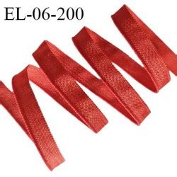 Elastique Mm Fin Sp Cial Lingerie Polyamide Lasthanne Couleur Rouge