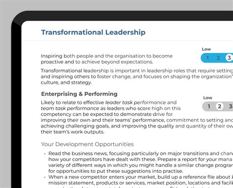 Enterprise Leader Development Insights Shl