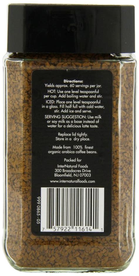 Mount Hagen Organic Freeze Dried Instant Coffee 353 Ounce Jars Pack