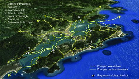 Estrutura Colonial Da Ilha De Santa Catarina E Continente Próximo As