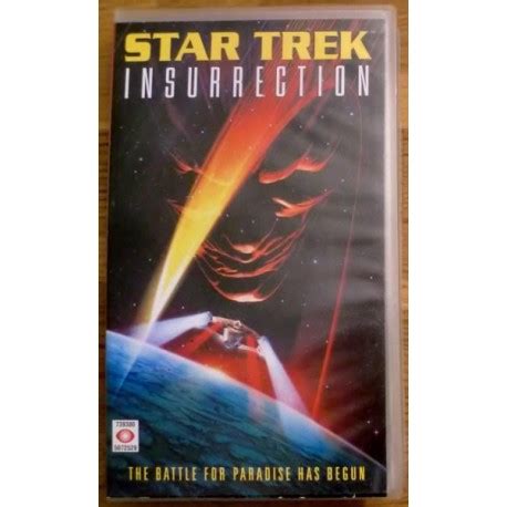 Star Trek Insurrection VHS O Briens Retro Vintage