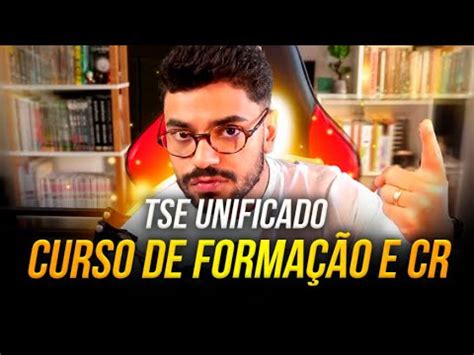 EDITAL DO TSE UNIFICADO EM BREVE TERÁ CURSO DE FORMAÇÃO E CADASTRO