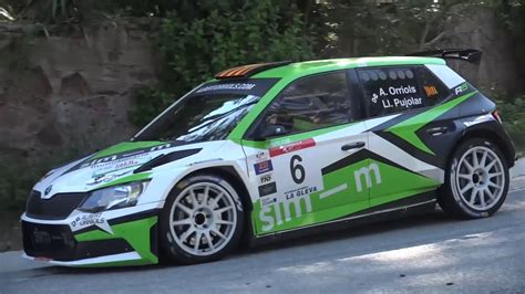 Albert Orriols Lluis Pujolar Rally Osona 2021 Skoda Fabia R5