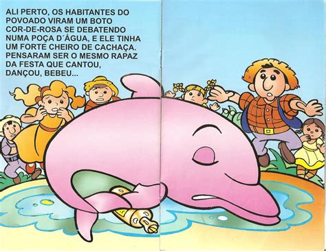 Lenda Do Boto Cor De Rosa Para Imprimir - Imagens Do Boto Cor De Rosa Para Imprimir - RETOEDU