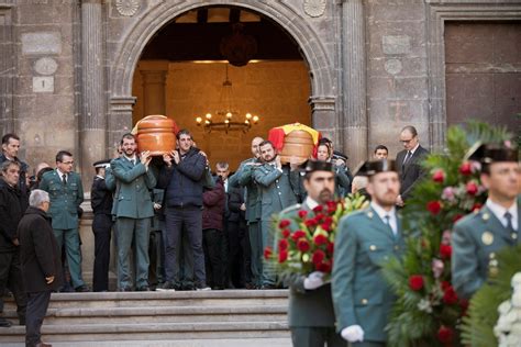 Funeral En Alcañiz Por Los Dos Guardias Civiles