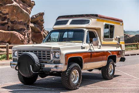 A Retro Go Anywhere Home On Wheels A Chevrolet K5 Blazer Cheyenne