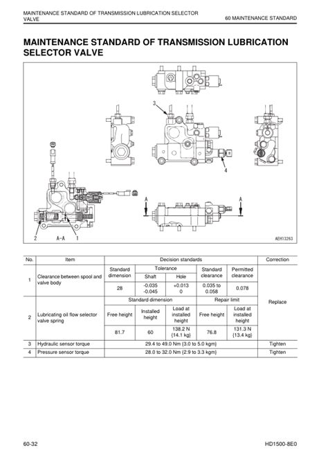 Komatsu HD1500-8E0 Dump Truck Service Repair Manual