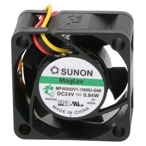 Sunon MF40201VX-1000U-F99 12VDC 10.8CFM 0.96W 27.5dBA 8000RPM Axial ...