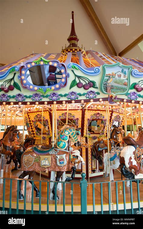 The Riverfront Carousel is located in Riverfront Park in Salem, Oregon ...