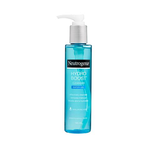 Neutrogena Hydro Boost Cleanser Water Gel Face Wash With Hyaluronic