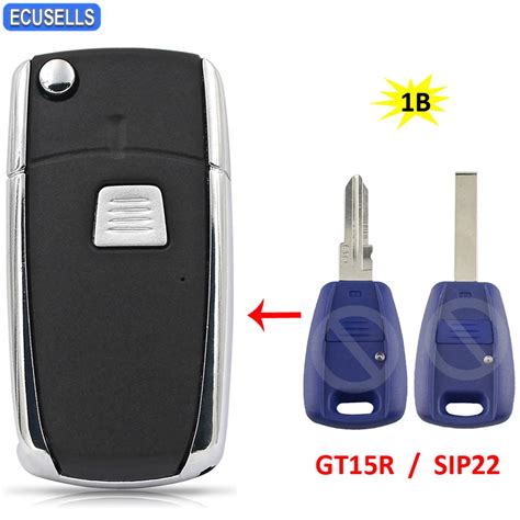 Coque De Cl De Voiture Intelligente Bouton Pliable Modifi E Pour