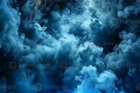 Sky nature cloud smoke black night background for horror blue poster design wallpaper. 24186958 ...