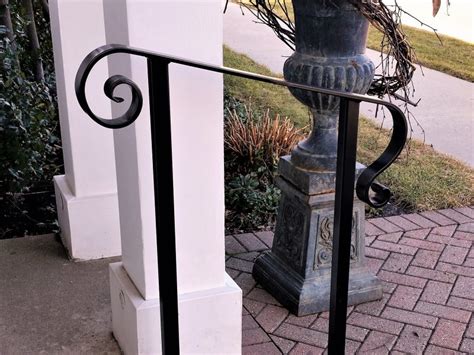 Traditional Entry Step Handrails Great Lakes Metal Fabrication