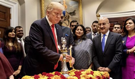 Donald Trump to celebrate Diwali at White House today - Connected to ...