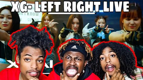 XG LEFT RIGHT XG SHOOTING STAR LIVE STAGE Reaction YouTube