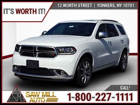 2018 Used Dodge Durango Citadel Anodized Platinum AWD At Saw Mill Auto