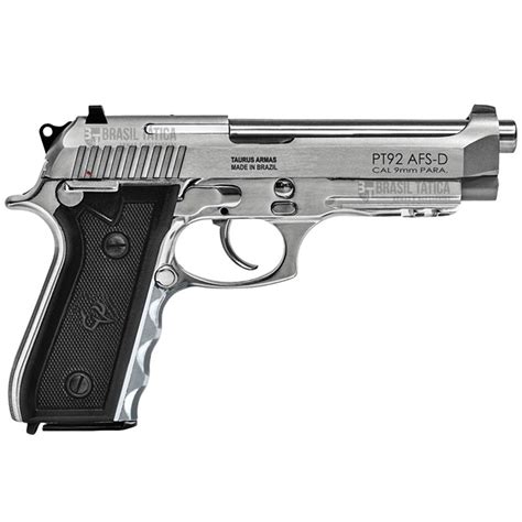 Pistola Taurus Pt92 Inox Calibre 9mm Brasil