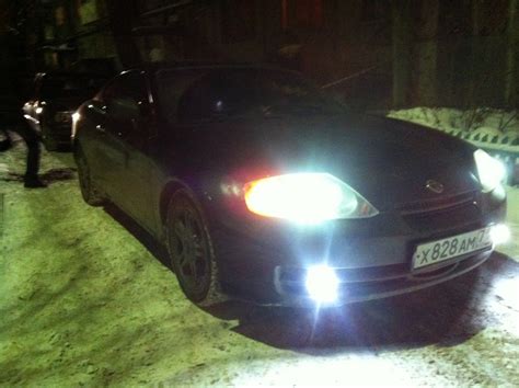 2 этажа ксенона + американ стайл — Hyundai Tiburon (GK), 2 л, 2003 года ...