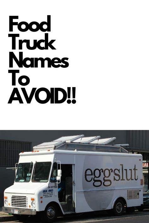 351 creative food truck name ideas – Artofit