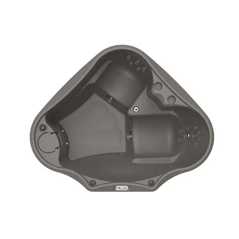 AquaRest Spas Premium Person Stainless Jets Plug And Play Hot Tub With Heater Ozone