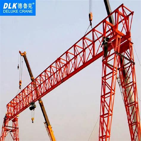 Dlk Truss Type Electric Hoist Single Girder Gantry Crane China Gantry