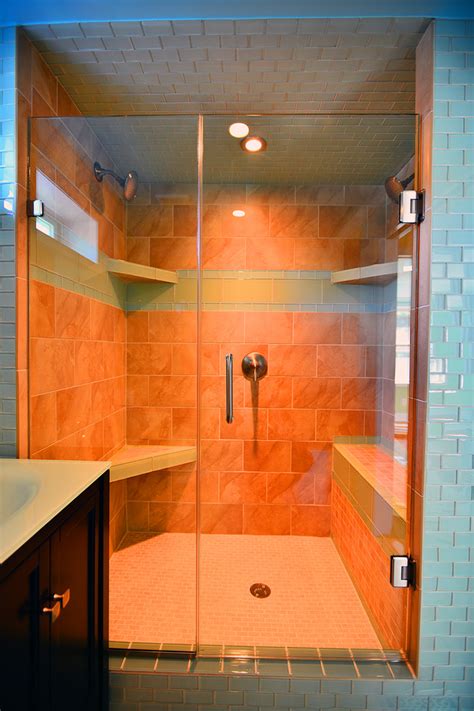 Mobile Glass Custom Shower Glass Doors Modern Bathroom