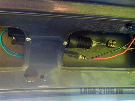 Открытие багажника с сигнализации - ВАЗ-2108 Lada Samara
