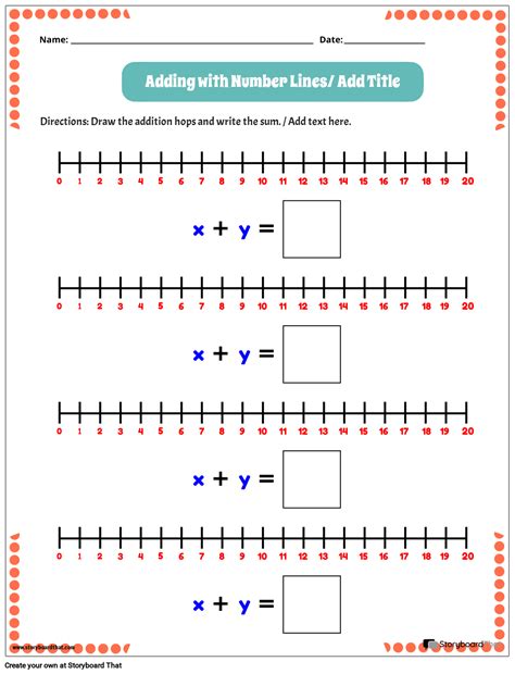 Free Number Line Worksheets Addition And Decimals Worksheets Library