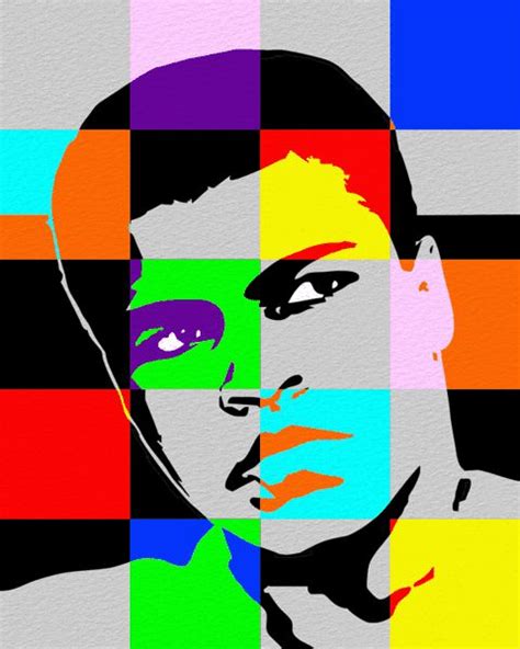 Pop Art Portraits Muhammad Ali