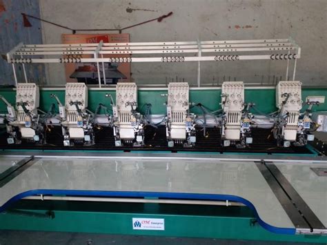 Eureka Automatic Six Head Computerized Embroidery Machine V At