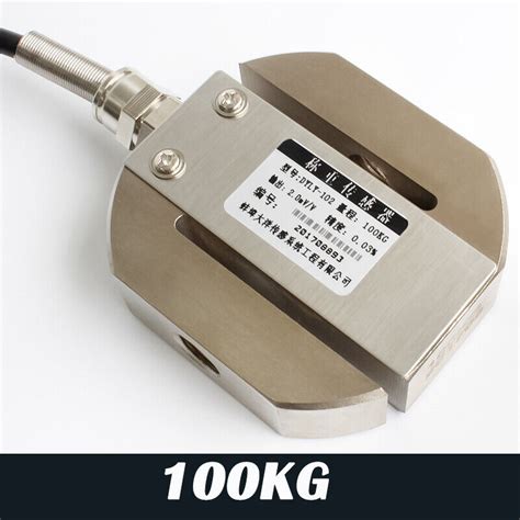 0 100Kg S Type Load Cell Module Hopper Scale Hook Scale Pull Pressure