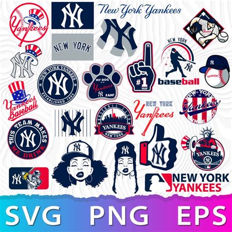 New York Yankees Logo SVG, NY Yankees Symbol, NY Yankees Log | Inspire ...