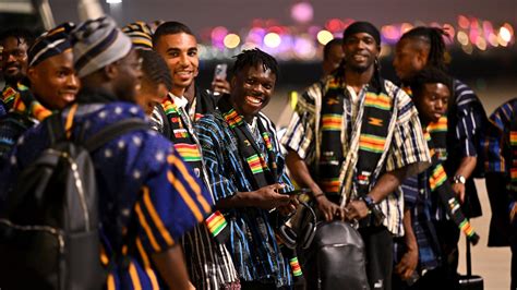 Black Stars Arrive In Qatar For World Cup In Traditional Smock News