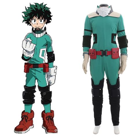 My Hero Academia Boku No Hero Akademia Midoriya Izuku Cosplay Costume