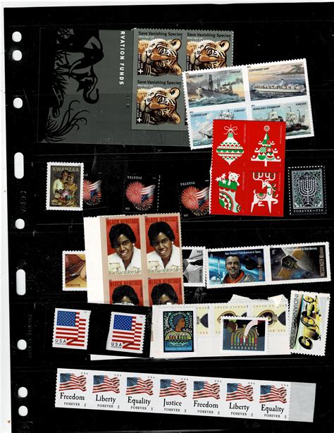 Us Discount Postage X Forever Stamps Vf Mnh Face United