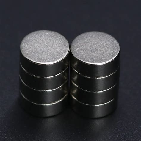 50 pièces 10x4 Aimant Néodyme 10mm x 4mm N35 NdFeB Rond Super