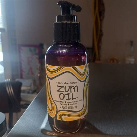 Zum Oil Lavender Lemon Shea Butter Meadow Foam Seed 4oz EBay