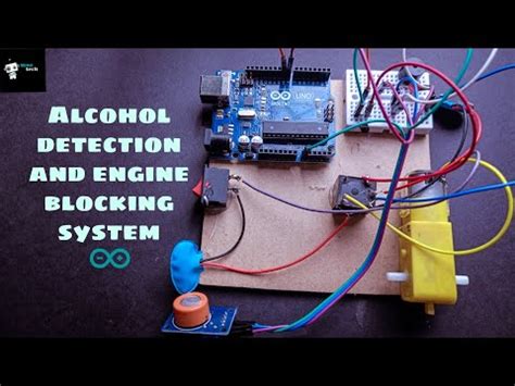 Alcohol Detection And Engine Locking System Using Arduino Uno And Mq