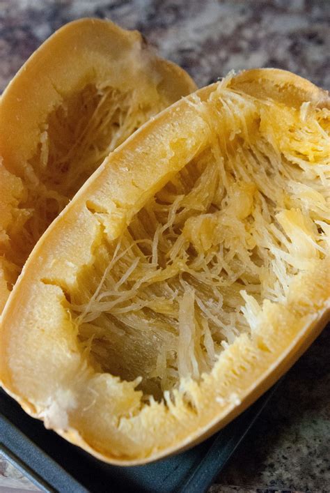 How To Cook Spaghetti Squash In A Slow Cooker Busy Being Jennifer