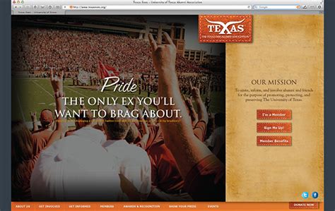 Texas Exes Alumni Association on Behance