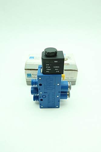 Rexroth 572 794 092 0 Pneumatic Solenoid Valve 24v Dc D642939 Industrial And Scientific