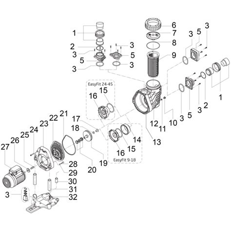 Pi Ces D Tach Es Pompe Badu Easyfit Speck