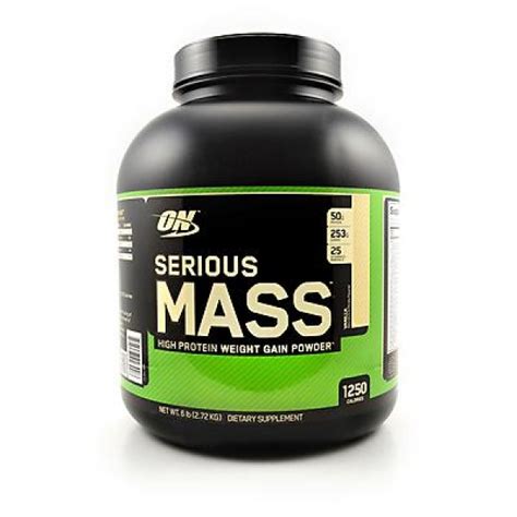 Supplements Schweiz Muskelaufbau Serious Mass Weight Gainer