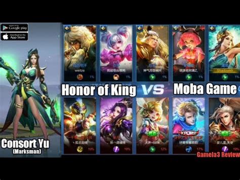 Honor Of Kings Consort Yu Marksman Gameplay IOS Android